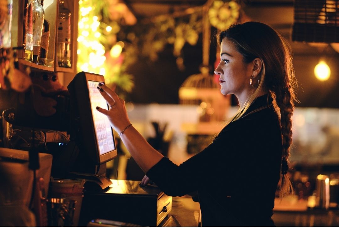 Ilustrasi POS untuk bisnis restoran