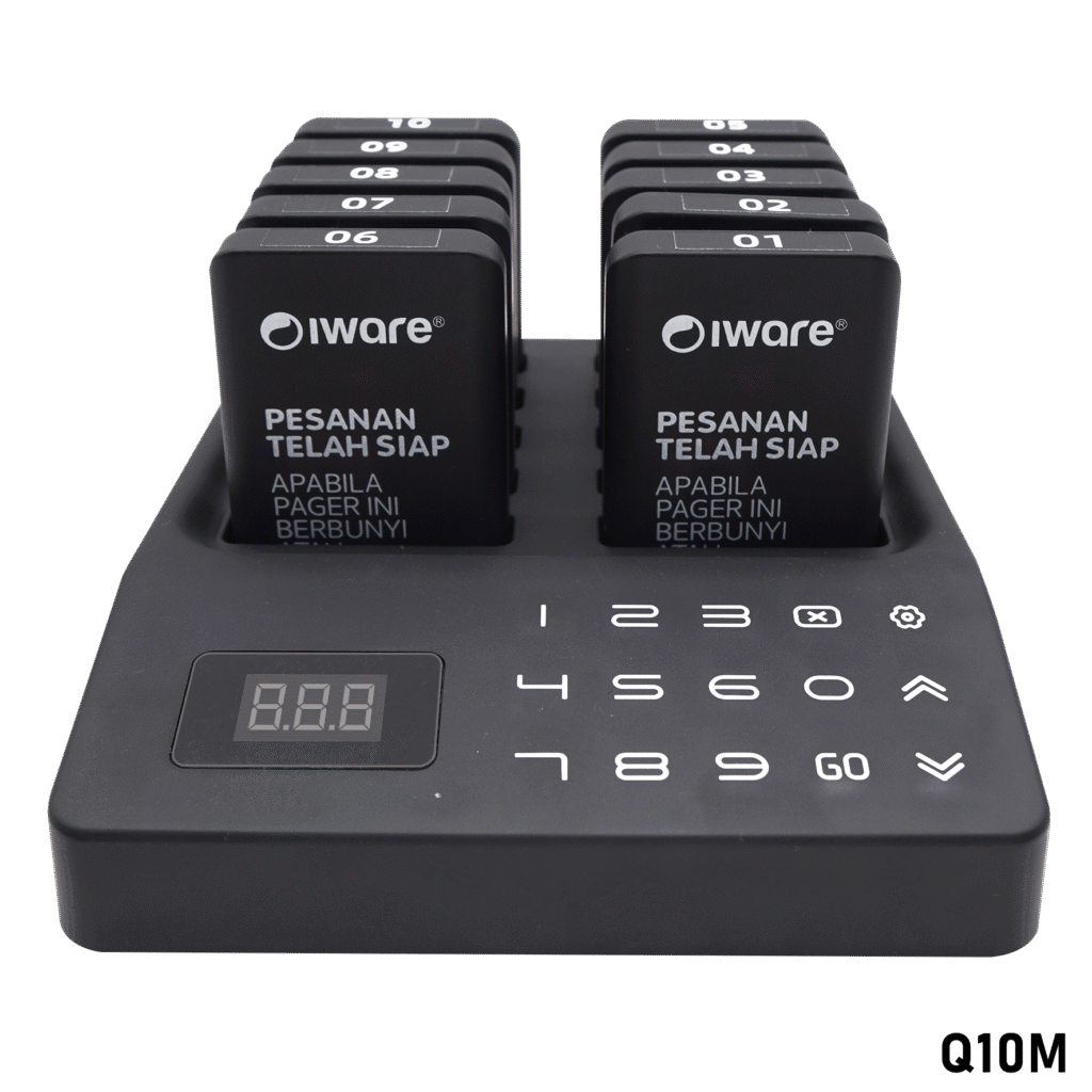 Mesin Antrean Wireless Iware Q-10M